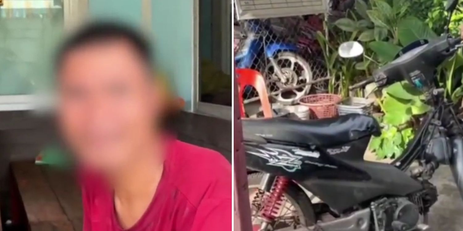 Recently released ex-convict in Thailand steals motorcycle & turns himself in to go back to jail