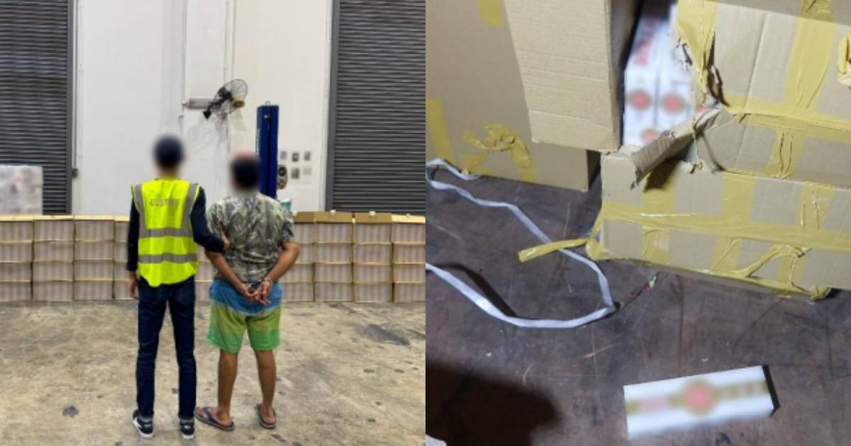 Man arrested over 1,400 cartons of duty-unpaid cigarettes at Woodlands