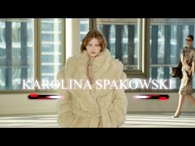 KAROLINA SPAKOWSKI  Best Model Moments FW 2025 - 4K