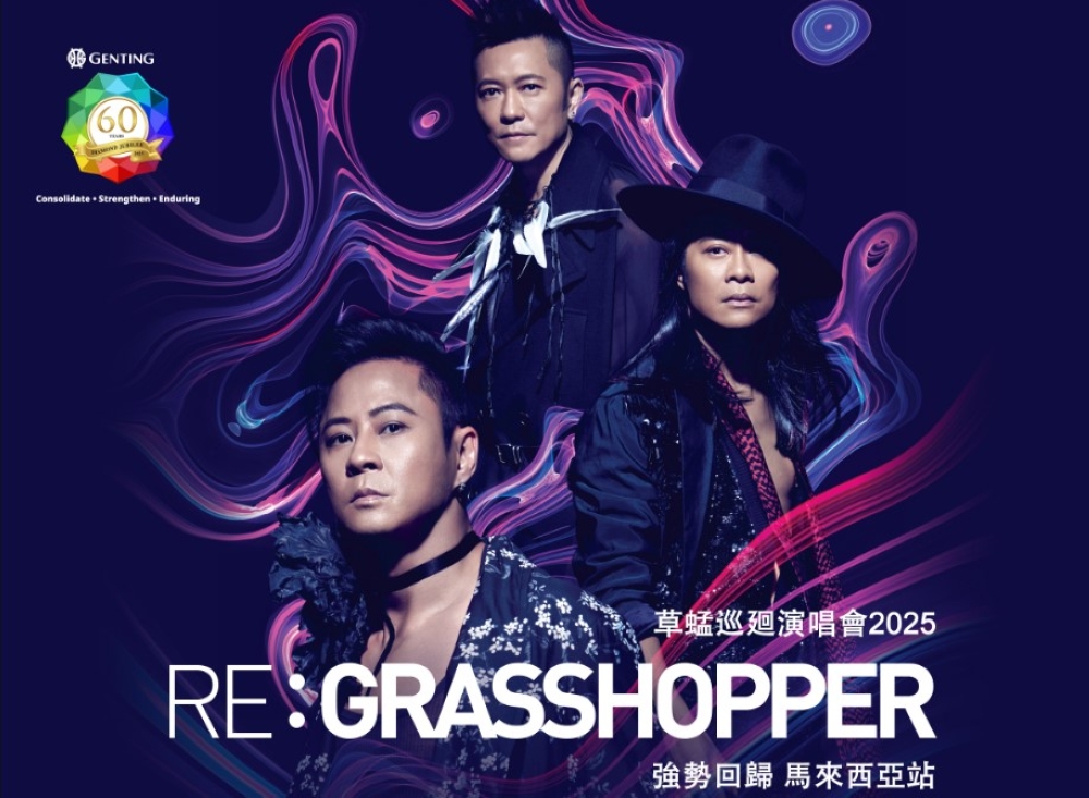 Hong Kong pop trio Grasshopper returns to Malaysia with reunion concert at Genting this December