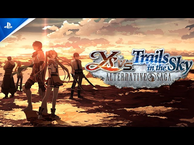 Ys vs. Trails in the Sky: Alternative Saga - Release Date Trailer | PS5 & PS4 Games