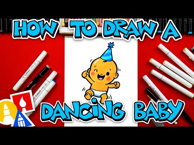 How To Draw A Dancing Baby - Advanced