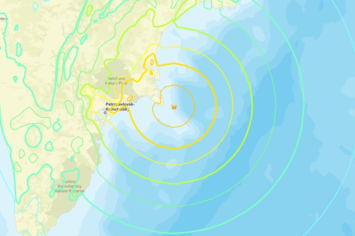 7.4-magnitude earthquake strikes near east coast of Russia’s Kamchatka region, no tsunami risk