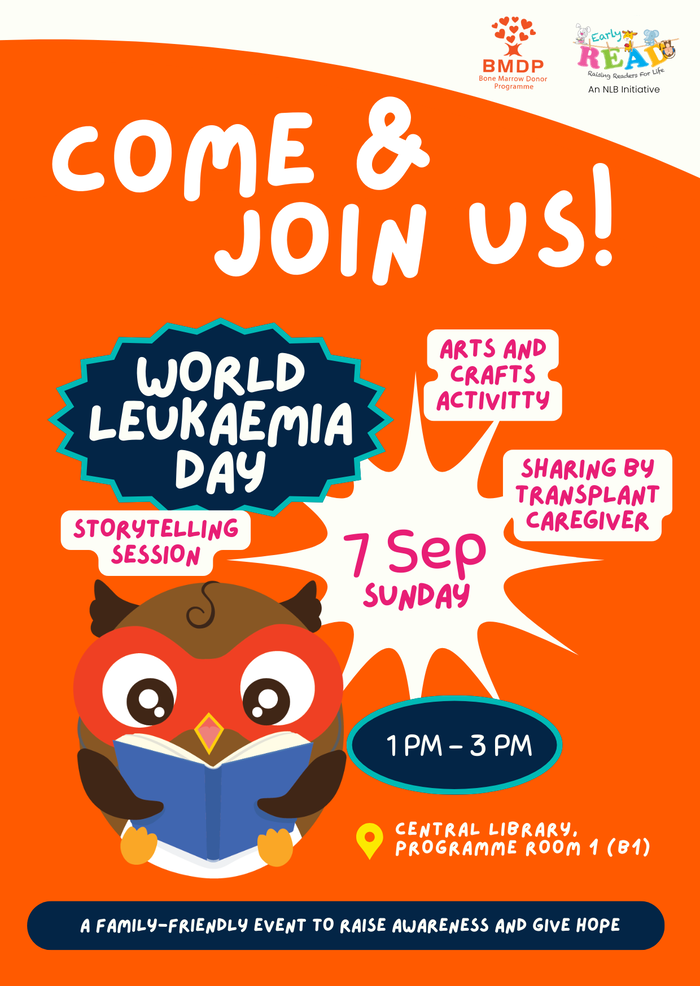 (7 September 2025) A Gift of Life: Through Stories and Art – An Event to Celebrate World Marrow Donor Day