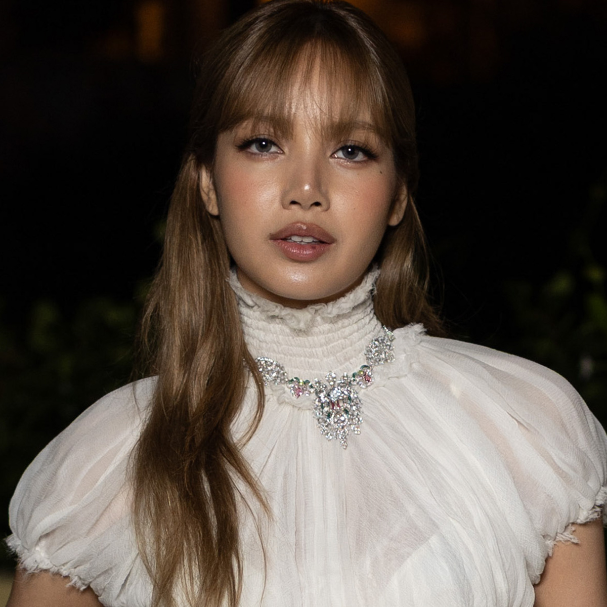 BLACKPINK's Lisa Swaps Out Her Pink Gown for Chic Corset Dress at Emmys 2025 After-Party