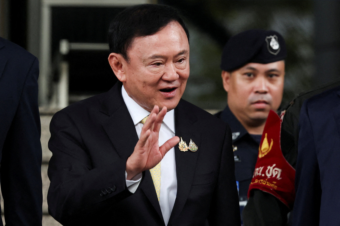 Jailed ex-Thai PM Thaksin in good spirits after family visit, misses grandkids: Prison authorities