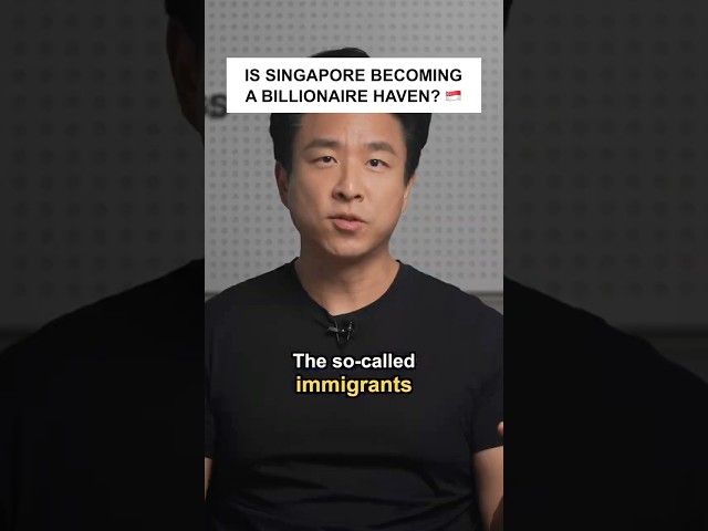 Is Singapore Becoming a Billionaire Haven? #shorts