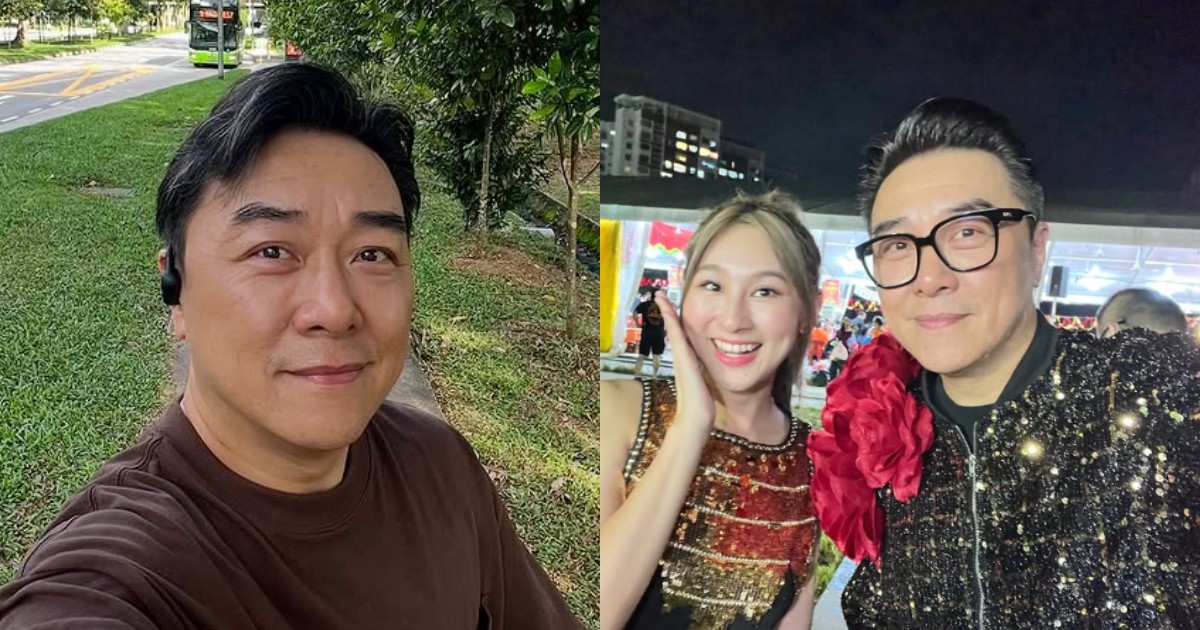 Guo Liang performs getai for 1st time, receives 4 ang baos