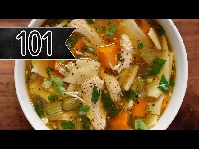 Tasty 101: The Best Homemade Chicken Noodle Soup