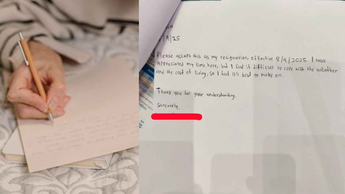 Employer Shares Gen Z Resignation Letters Citing Cold Weather and High Living Costs