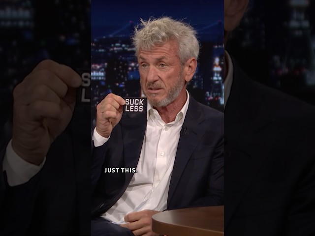 #SeanPenn has a message for the #FCC. #FallonTonight