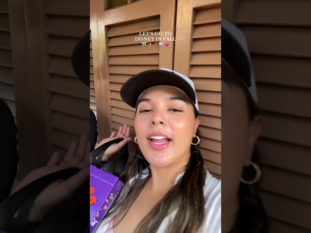 FALL DISNEY VLOG 🍁🧚🏼🎃🐭 Such a fun day 💗