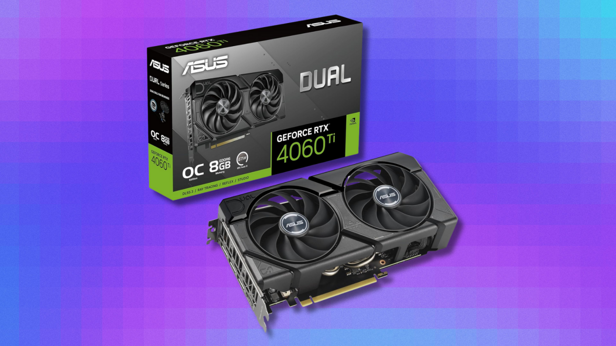 Best GPU deal: Save $44 on the Asus Dual Nvidia GeForce RTX 4060 OC Edition
