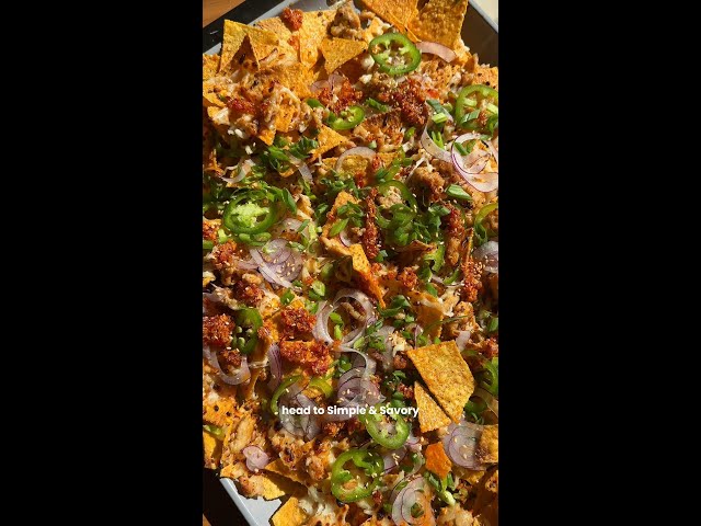Level Up Game Day 🏈 Budget Friendly Chili Crisp Nachos