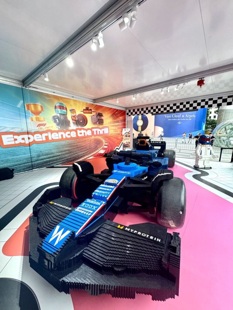 Unleash your inner Max Verstappen with LEGO’s The Thrill Pop-Up Experience at ION Orchard, with game stations, and photo opportunities with a life-sized LEGO F1 Car