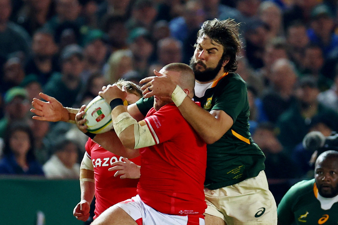 Lock De Jager replaces Mostert in Springboks squad to face Argentina