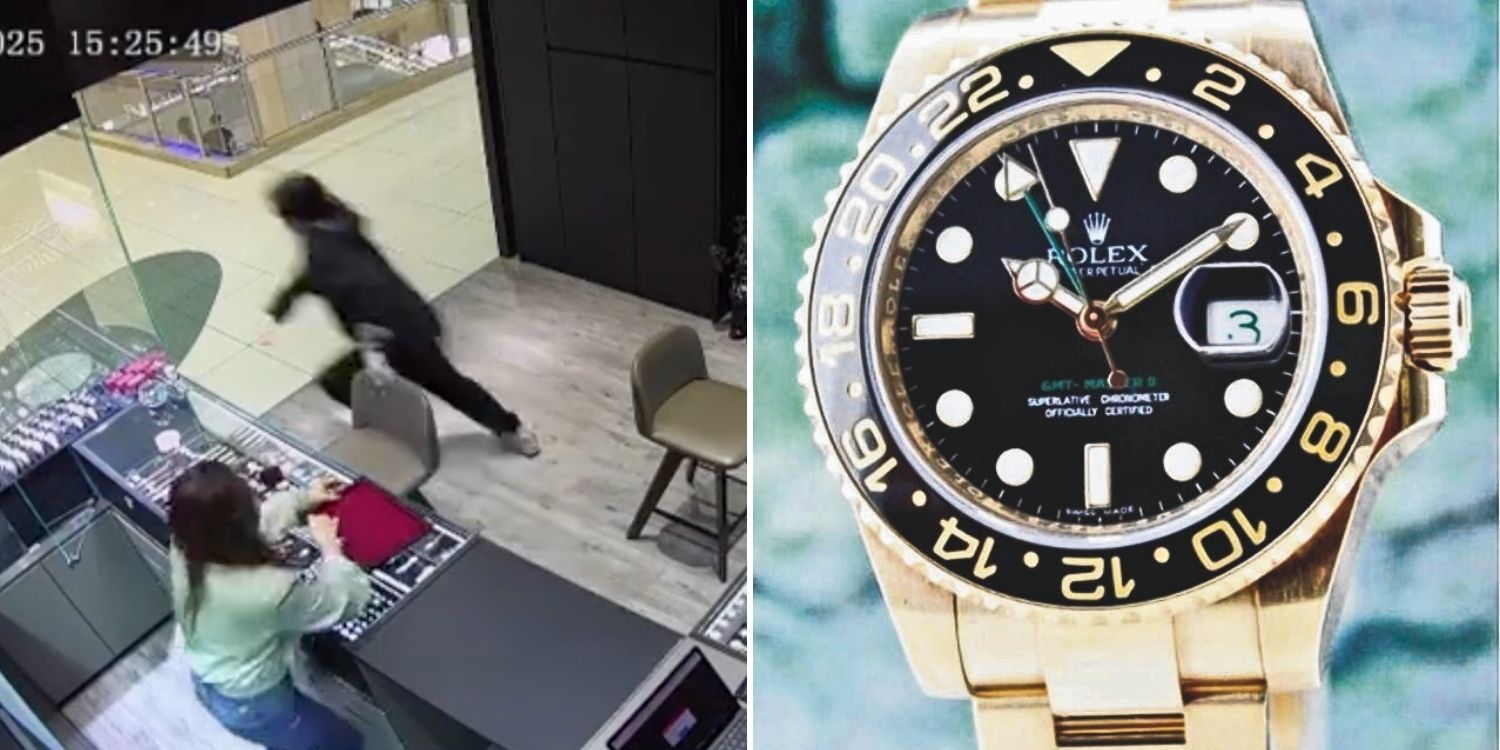 Man runs off with s$40k rolex watch after pretending to be customer at far east plaza shop