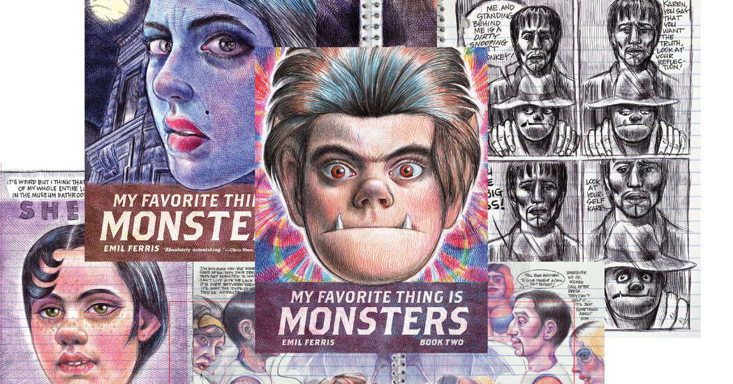The Comics Artist Who Sees Monsters in Museums, and in the Mirror