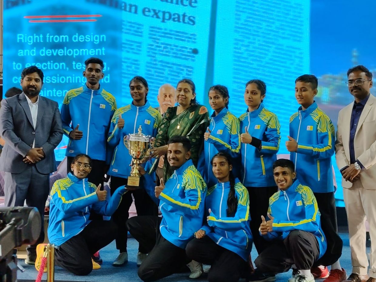 Penang silambam squad crowned world champions in Qatar