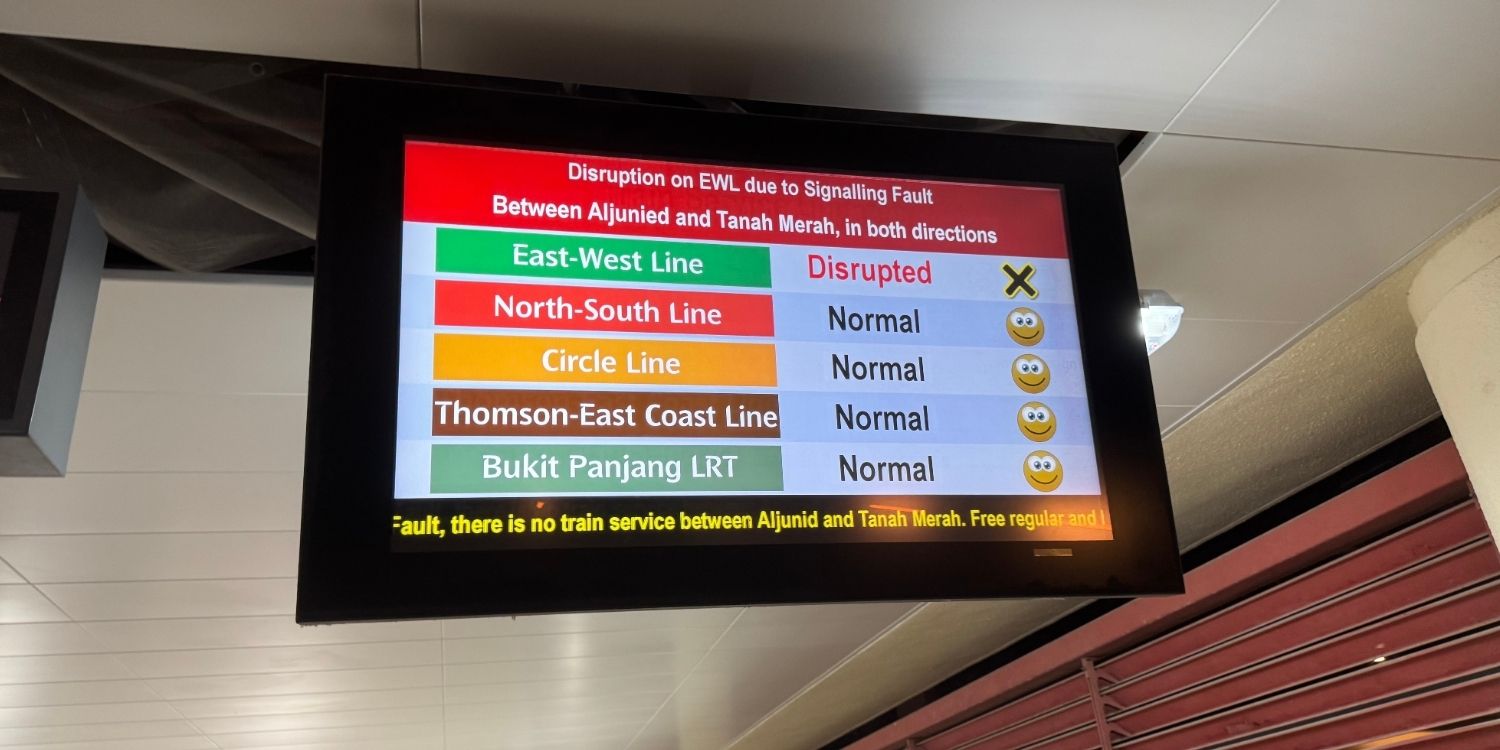 MRT rail reliability sees 4% dip in Aug 2025, downtown & north-east lines saw sharpest drop