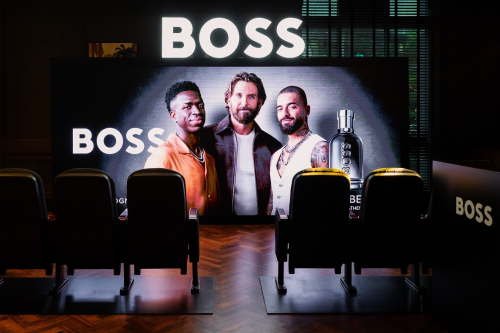 Bradley Cooper, Maluma and Vinicius Jr front new BOSS Bottled Beyond campaign celebrating brotherhood
