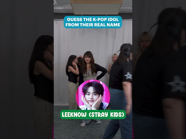 Guess The K-Pop Idol From Their Real Names! #kpop #celebrity