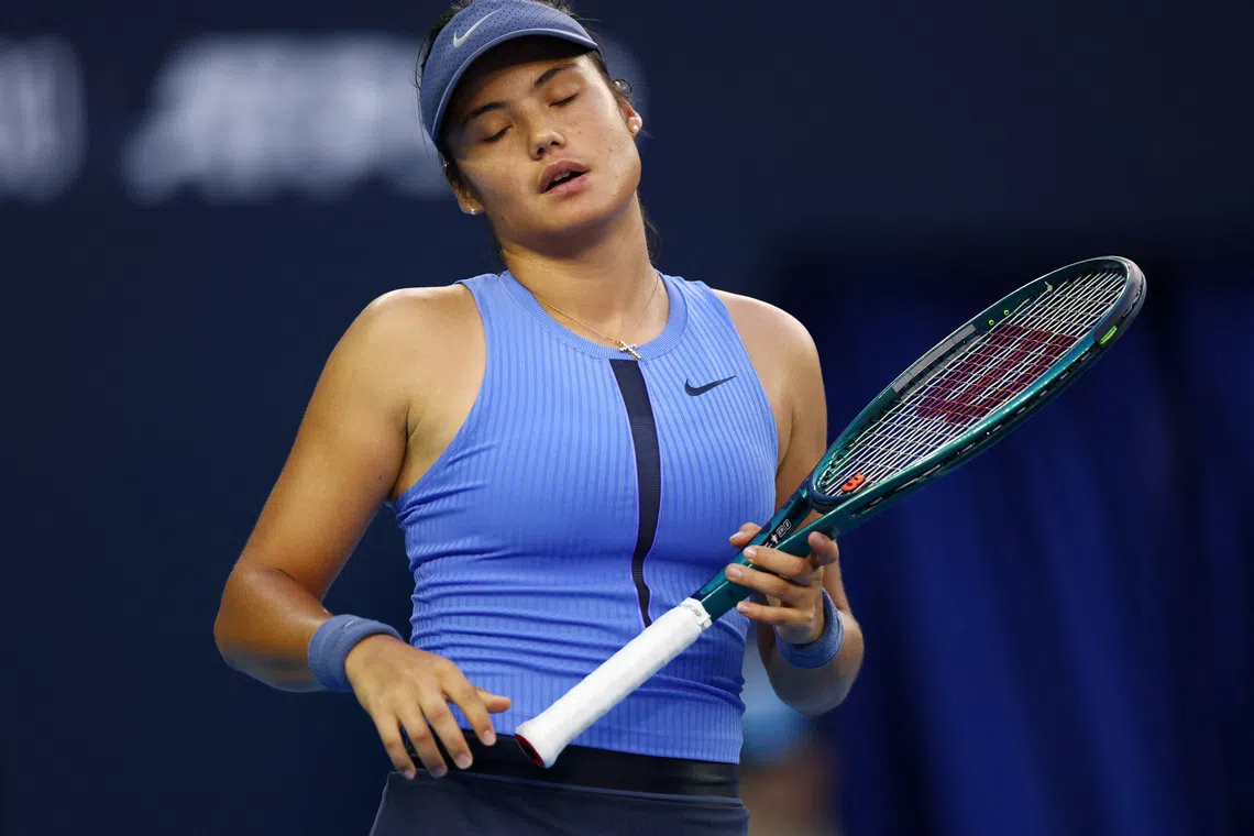 Raducanu ends season early after health struggles in China