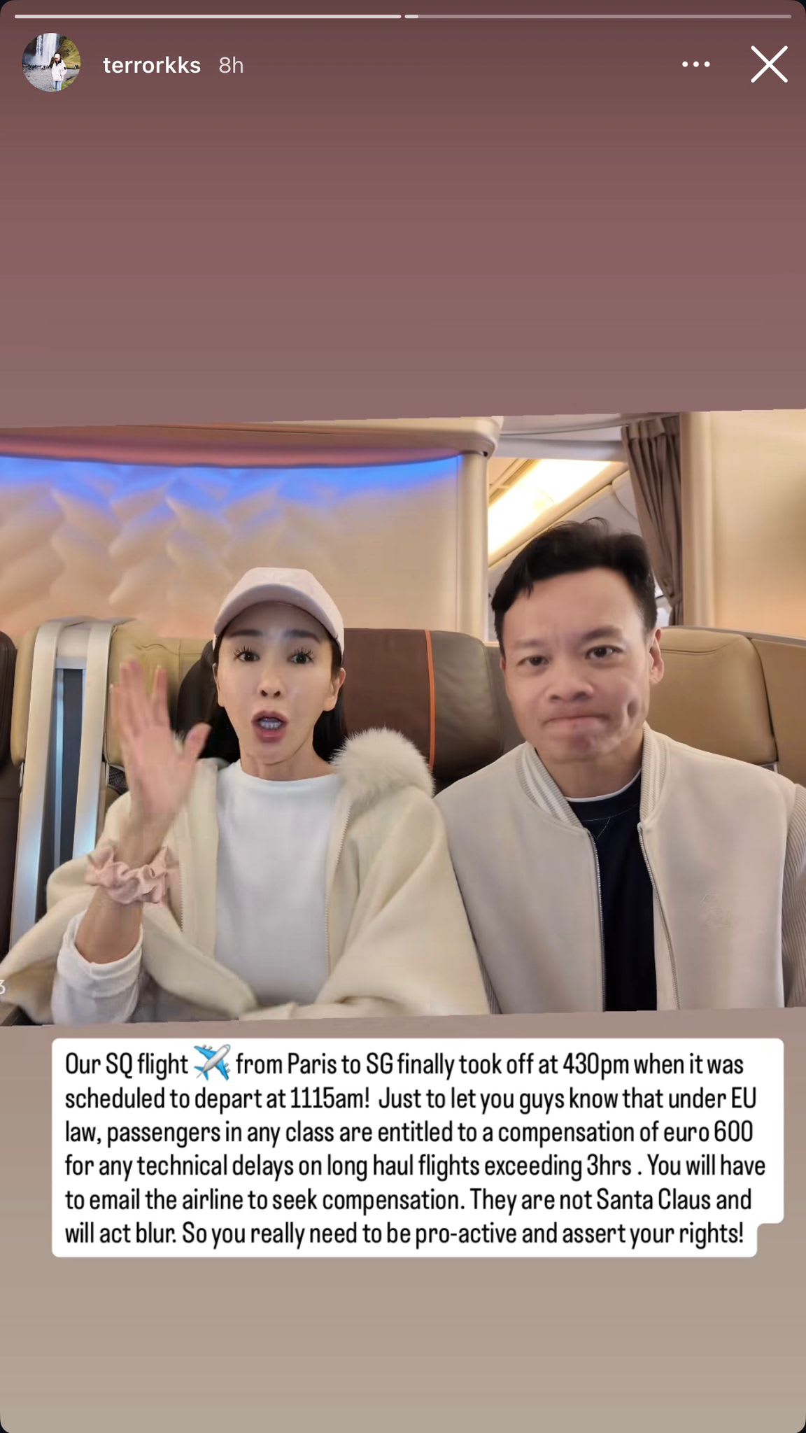 SQ Flight Got Delayed? You Might Be Owed Up To S$1K