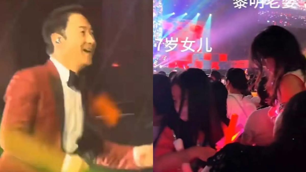 Rare Public Sighting Of Leon Lai’s Family Cut Short 'Cos Of Fans