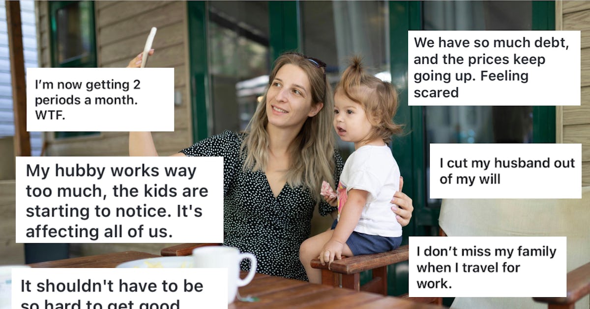 “I Cut My Husband Out Of My Will” & 24 Other Mom Confessions
