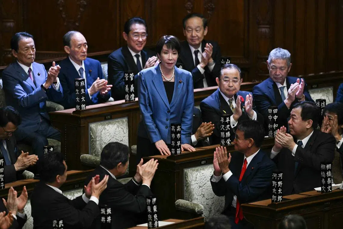 Sanae Takaichi makes history as Japan’s first woman prime minister
