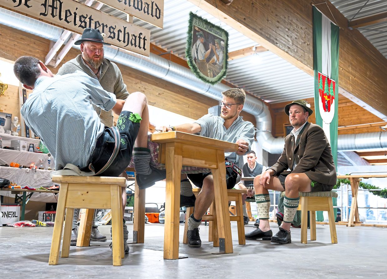 Finger wrestling is more than just a game for these serious competitors