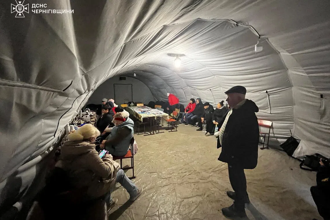 Russian bombardment plunges hundreds of thousands of Ukrainians into blackout