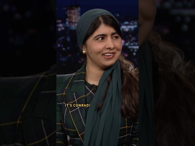 #MalalaYousafzai is Team Conrad! #TSITP #FallonTonight