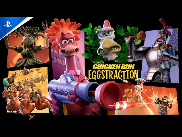 Chicken Run: Eggstraction - Launch Trailer | PS5 & PS4 Games