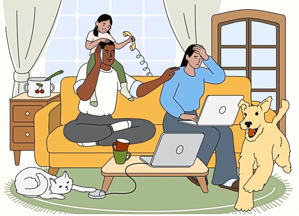 Rebalancing traditional family roles