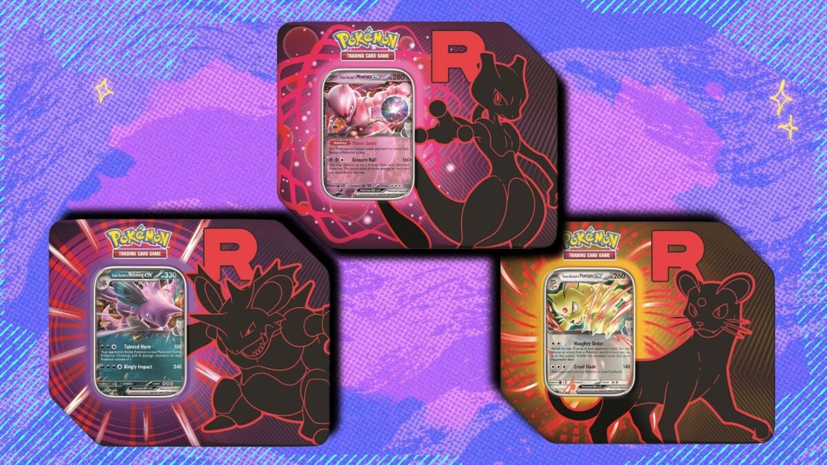 Best Pokémon TCG Destined Rivals Team Rocket Tin deal: Save $6.95 at TCGplayer vs. Amazon