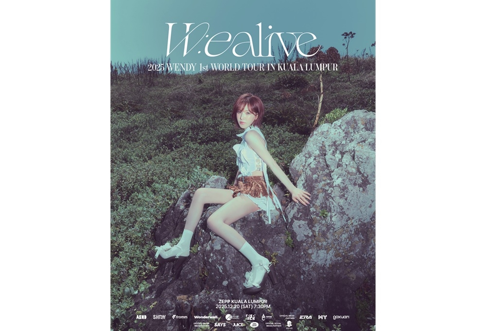 Red Velvet’s Wendy to bring first solo world tour to Kuala Lumpur on December 20