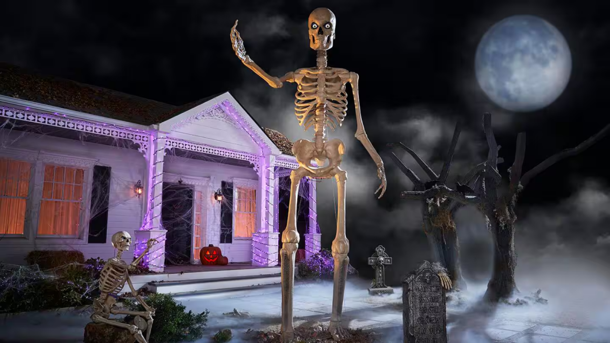 Home Depot's 12-foot skeleton is on sale for the first time ever