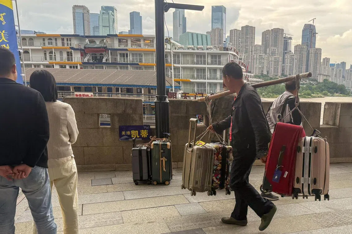 Dying breed: Chongqing’s iconic porters struggle for relevance as economy shifts