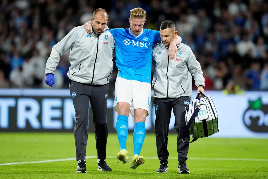 De Bruyne undergoes successful surgery after thigh injury taking penalty