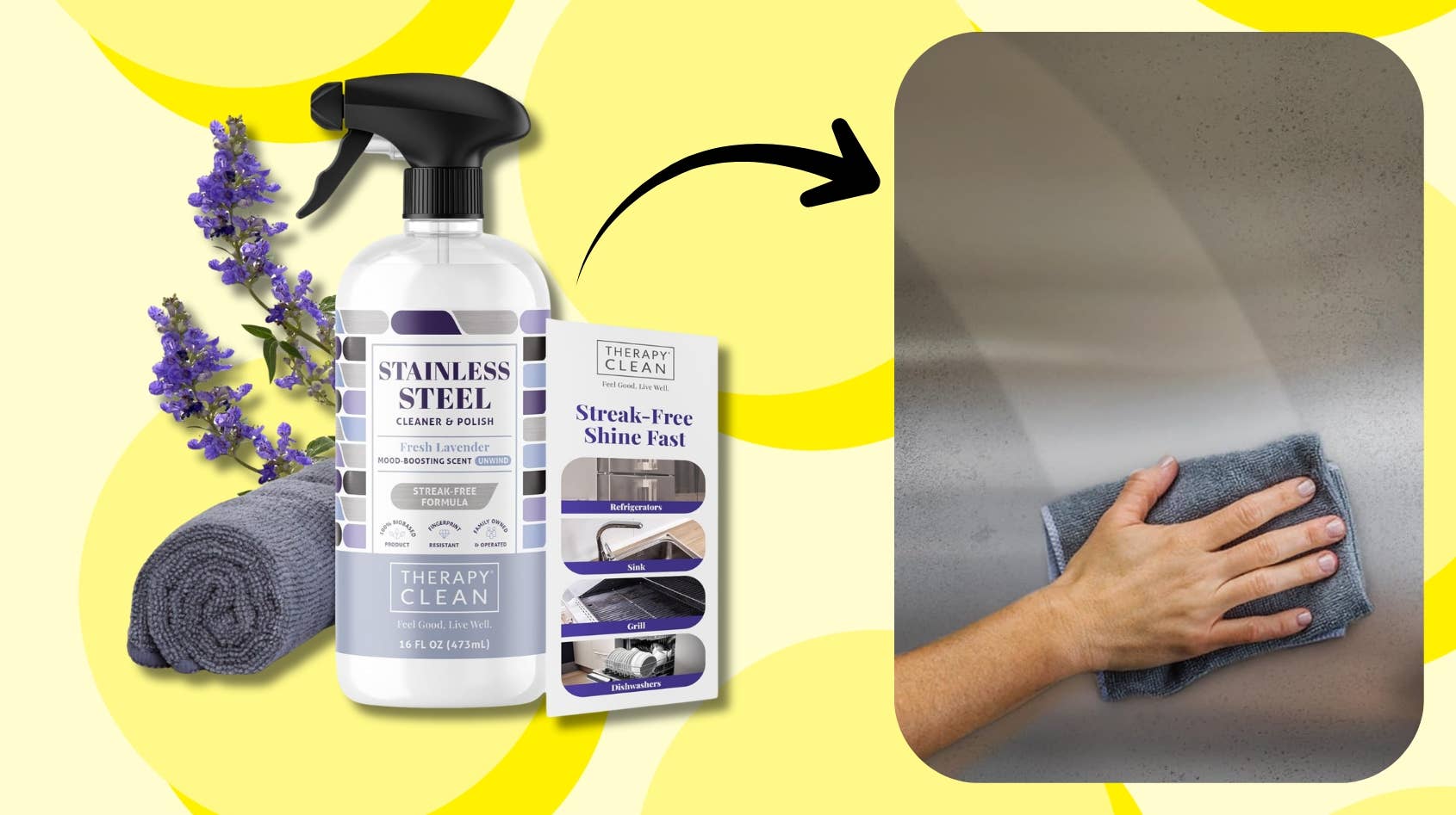 This Spray Is 'A Miracle In A Bottle' For Cleaning Stainless Steel Without Streaks Or Smudges