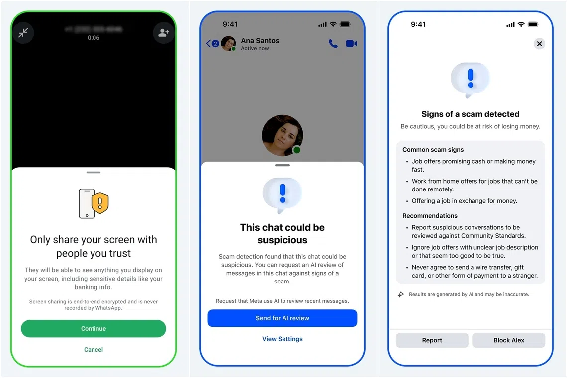 WhatsApp will warn users before they share screen with strangers in Meta’s new anti-scam push
