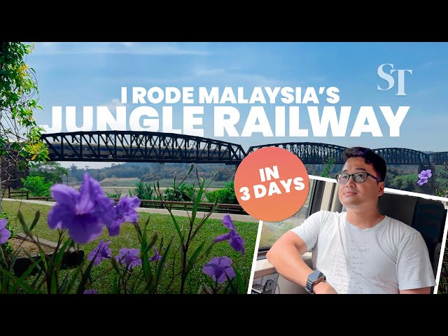 I rode Malaysia’s Jungle Railway (500 km in 3 days)