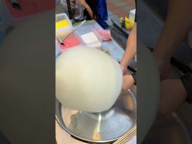 How To Make Minion Cotton Candy in Malaysia