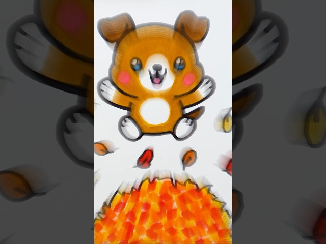 Sketchbook challenge! Jumping into a pile of fall leaves 🍁 #artforkidshub