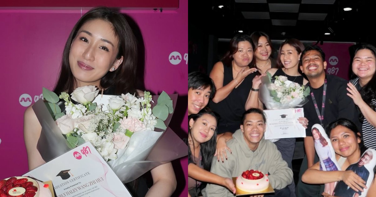 Kimberly Wang leaves 987FM after 14 years, colleagues cry at farewell party