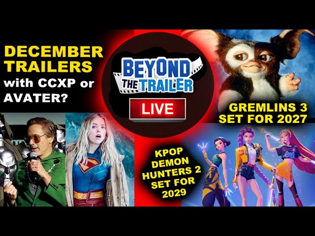 Avengers Doomsday Trailer Release Date December?! Gremlins 3 2027, KPop Demon Hunters 2 2029