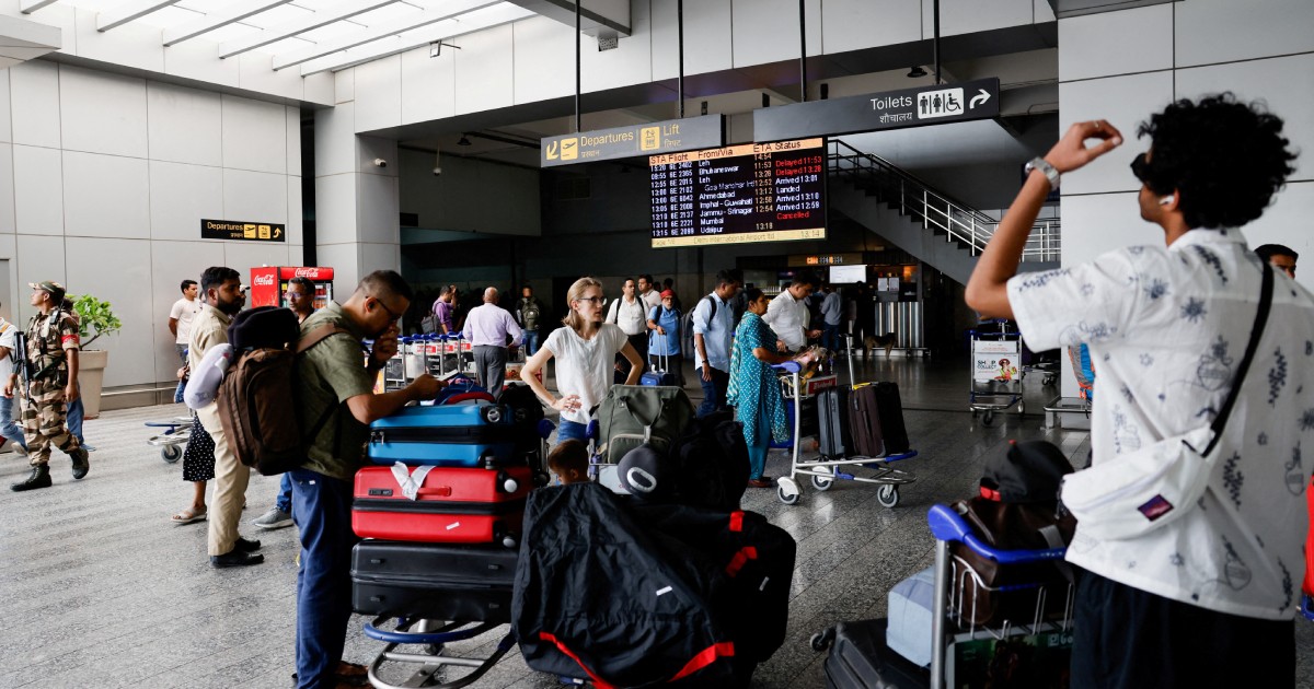 Over 200 flights delayed at Delhi airport after glitch in air traffic system