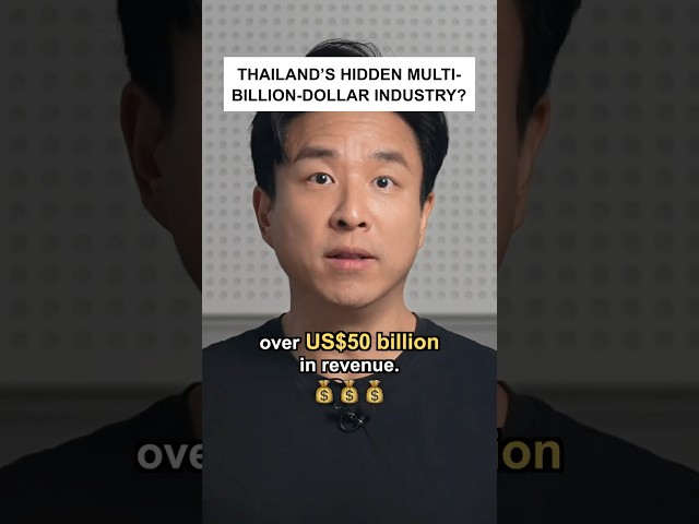 Thailand’s Hidden Multi-Billion-Dollar Industry? #shorts